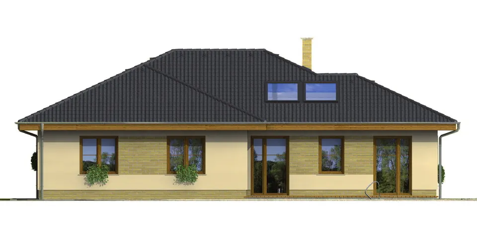 Montažna kuća Bungalow 93, 93 m², Monthaus (Montažne kuće Jevtić)