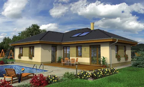 Montažna kuća Bungalow 93, 93 m², Monthaus (Montažne kuće Jevtić)