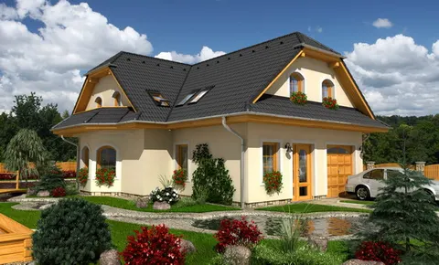 Montažna kuća Elegant 123, 123 m², Monthaus (Montažne kuće Jevtić)