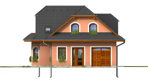 Montažna kuća Elegant 123, 123 m², Monthaus (Montažne kuće Jevtić)