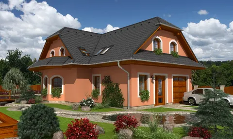 Montažna kuća Elegant 123, 123 m², Monthaus (Montažne kuće Jevtić)