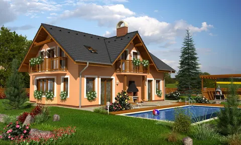 Montažna kuća Exclusiv 240, 240 m², Monthaus (Montažne kuće Jevtić)