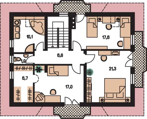 Montažna kuća Exclusiv 240, 240 m², Monthaus (Montažne kuće Jevtić)