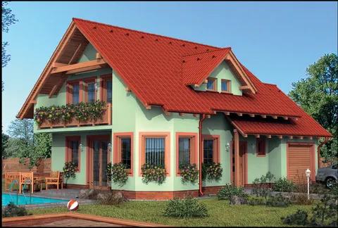 Montažna kuća Klassik 103, 103 m², Monthaus (Montažne kuće Jevtić)
