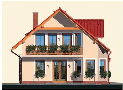 Montažna kuća Klassik 103, 103 m², Monthaus (Montažne kuće Jevtić)