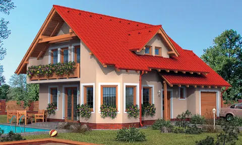 Montažna kuća Klassik 103, 103 m², Monthaus (Montažne kuće Jevtić)