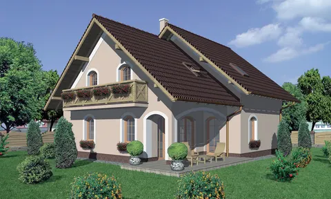Montažna kuća Klassik 112, 112 m², Monthaus (Montažne kuće Jevtić)