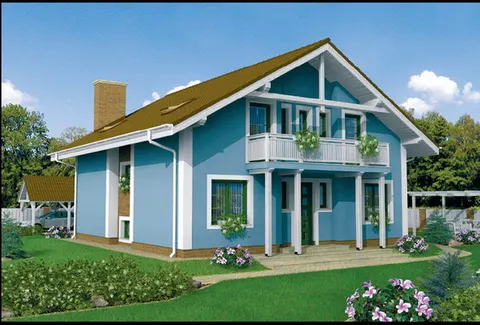 Montažna kuća Klassik 133, 133 m², Monthaus (Montažne kuće Jevtić)
