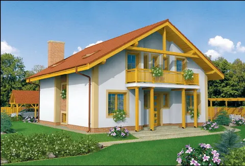Montažna kuća Klassik 133, 133 m², Monthaus (Montažne kuće Jevtić)
