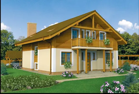 Montažna kuća Klassik 133, 133 m², Monthaus (Montažne kuće Jevtić)