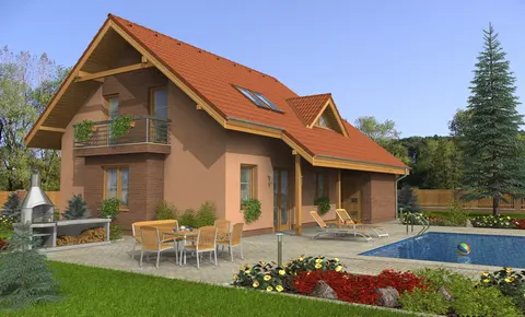 Montažna kuća Klassik 142, 142 m², Monthaus (Montažne kuće Jevtić)
