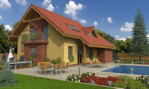 Montažna kuća Klassik 142, 142 m², Monthaus (Montažne kuće Jevtić)