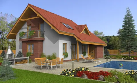 Montažna kuća Klassik 142, 142 m², Monthaus (Montažne kuće Jevtić)