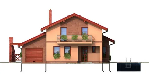 Montažna kuća Klassik 149, 149 m², Monthaus (Montažne kuće Jevtić)