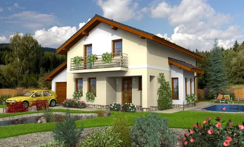 Montažna kuća Klassik 149, 149 m², Monthaus (Montažne kuće Jevtić)