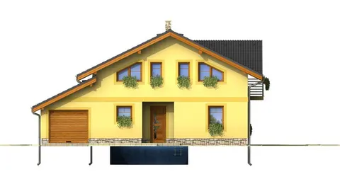 Montažna kuća Klassik 150, 150 m², Monthaus (Montažne kuće Jevtić)