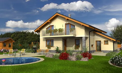 Montažna kuća Klassik 150, 150 m², Monthaus (Montažne kuće Jevtić)