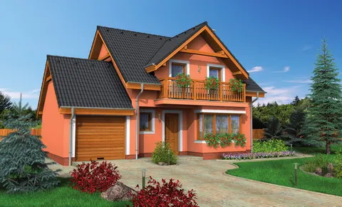 Montažna kuća Klassik 156, 156 m², Monthaus (Montažne kuće Jevtić)
