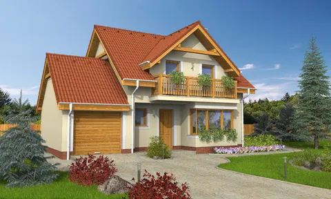 Montažna kuća Klassik 156, 156 m², Monthaus (Montažne kuće Jevtić)