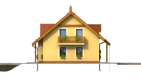 Montažna kuća Klassik 158, 158 m², Monthaus (Montažne kuće Jevtić)