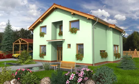 Montažna kuća Klassik 160, 160 m², Monthaus (Montažne kuće Jevtić)