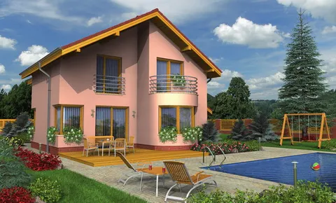 Montažna kuća Klassik 161, 161 m², Monthaus (Montažne kuće Jevtić)