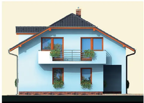 Montažna kuća Klassik 163, 163 m², Monthaus (Montažne kuće Jevtić)