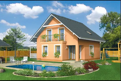 Montažna kuća Kompakt 34, 34 m², Monthaus (Montažne kuće Jevtić)