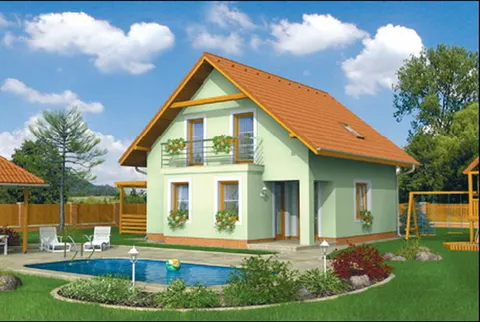 Montažna kuća Kompakt 34, 34 m², Monthaus (Montažne kuće Jevtić)