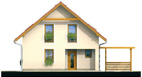 Montažna kuća Kompakt 34, 34 m², Monthaus (Montažne kuće Jevtić)