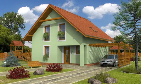 Montažna kuća Kompakt 34, 34 m², Monthaus (Montažne kuće Jevtić)