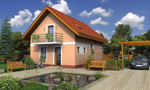 Montažna kuća Kompakt 35, 35 m², Monthaus (Montažne kuće Jevtić)