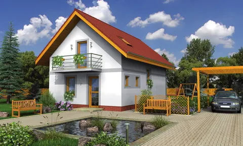 Montažna kuća Kompakt 35, 35 m², Monthaus (Montažne kuće Jevtić)
