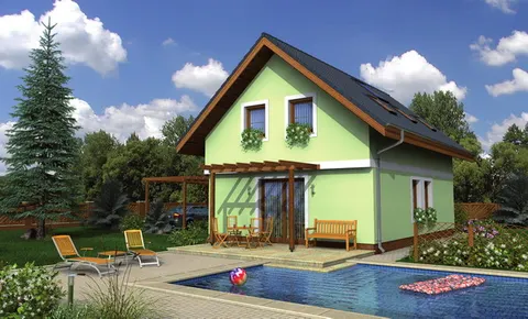 Montažna kuća Kompakt 35, 35 m², Monthaus (Montažne kuće Jevtić)