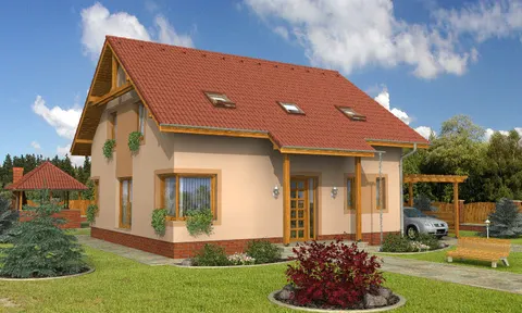 Montažna kuća Kompakt 36, 36 m², Monthaus (Montažne kuće Jevtić)