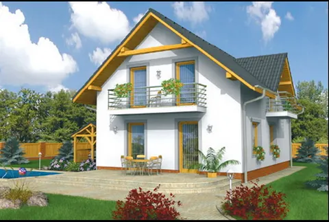 Montažna kuća Kompakt 37, 37 m², Monthaus (Montažne kuće Jevtić)
