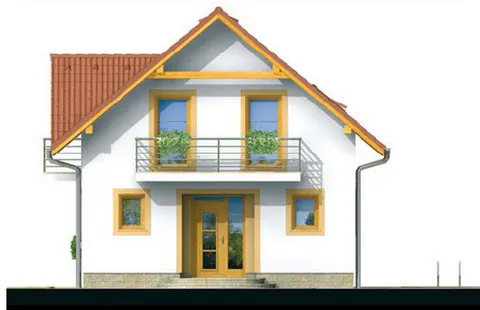 Montažna kuća Kompakt 37, 37 m², Monthaus (Montažne kuće Jevtić)