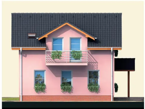 Montažna kuća Kompakt 39, 39 m², Monthaus (Montažne kuće Jevtić)