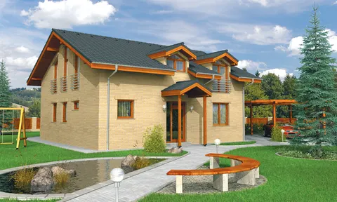 Montažna kuća Kompakt 46, 46 m², Monthaus (Montažne kuće Jevtić)