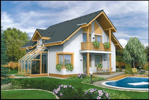 Montažna kuća Kompakt 47, 47 m², Monthaus (Montažne kuće Jevtić)