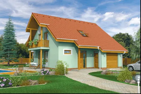 Montažna kuća Kompakt 47, 47 m², Monthaus (Montažne kuće Jevtić)