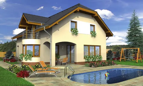 Montažna kuća Milenium 230, 230 m², Monthaus (Montažne kuće Jevtić)