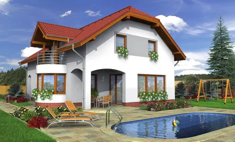 Montažna kuća Milenium 230, 230 m², Monthaus (Montažne kuće Jevtić)