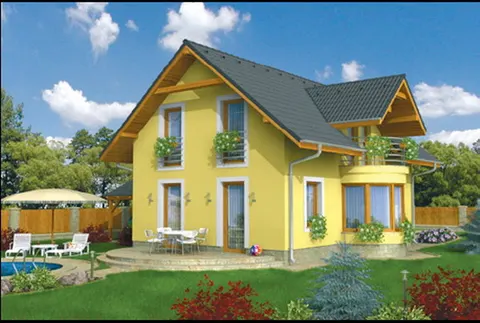 Montažna kuća Milenium 233, 233 m², Monthaus (Montažne kuće Jevtić)