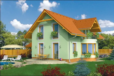 Montažna kuća Milenium 233, 233 m², Monthaus (Montažne kuće Jevtić)