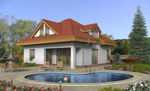 Montažna kuća Nova 223, 223 m², Monthaus (Montažne kuće Jevtić)