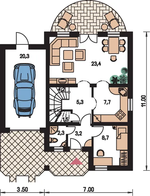 Montažna kuća Premier 151, 151 m², Monthaus (Montažne kuće Jevtić)