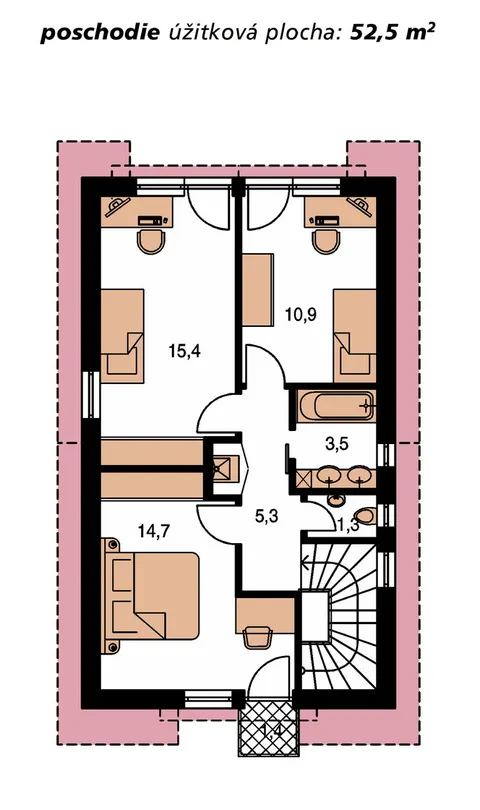 Montažna kuća Premier 152, 152 m², Monthaus (Montažne kuće Jevtić)