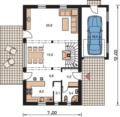 Montažna kuća Premier 186, 186 m², Monthaus (Montažne kuće Jevtić)
