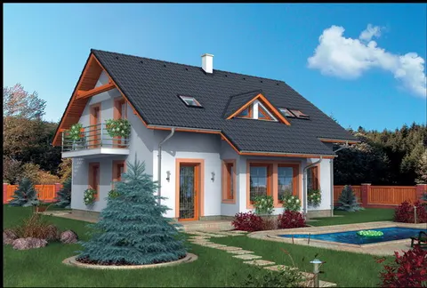 Montažna kuća Premier 187, 187 m², Monthaus (Montažne kuće Jevtić)